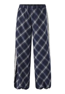 LOVE & DIVINE BUKSER, LOVE1595-1, NAVY CHECK